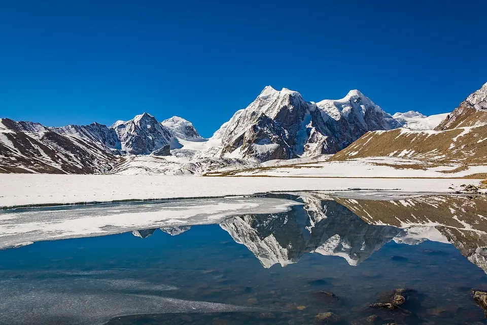 Gurudongmar Lake in North Sikkim
